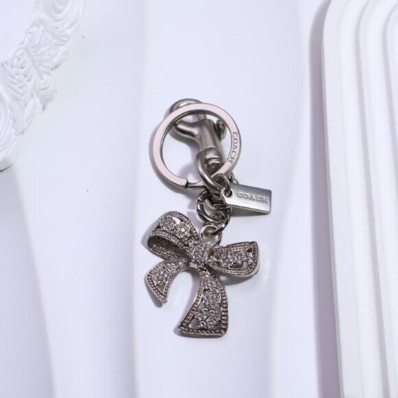 Coach Bow Keychain - Picture 1 of 8